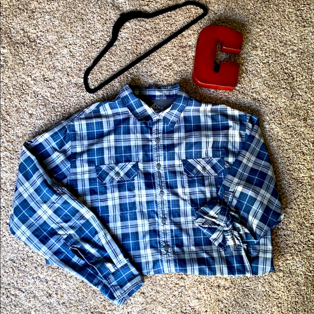 Men’s Quick dry long sleeved casual button down